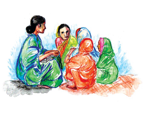 Inspiring The Women Of The Manjhi Community